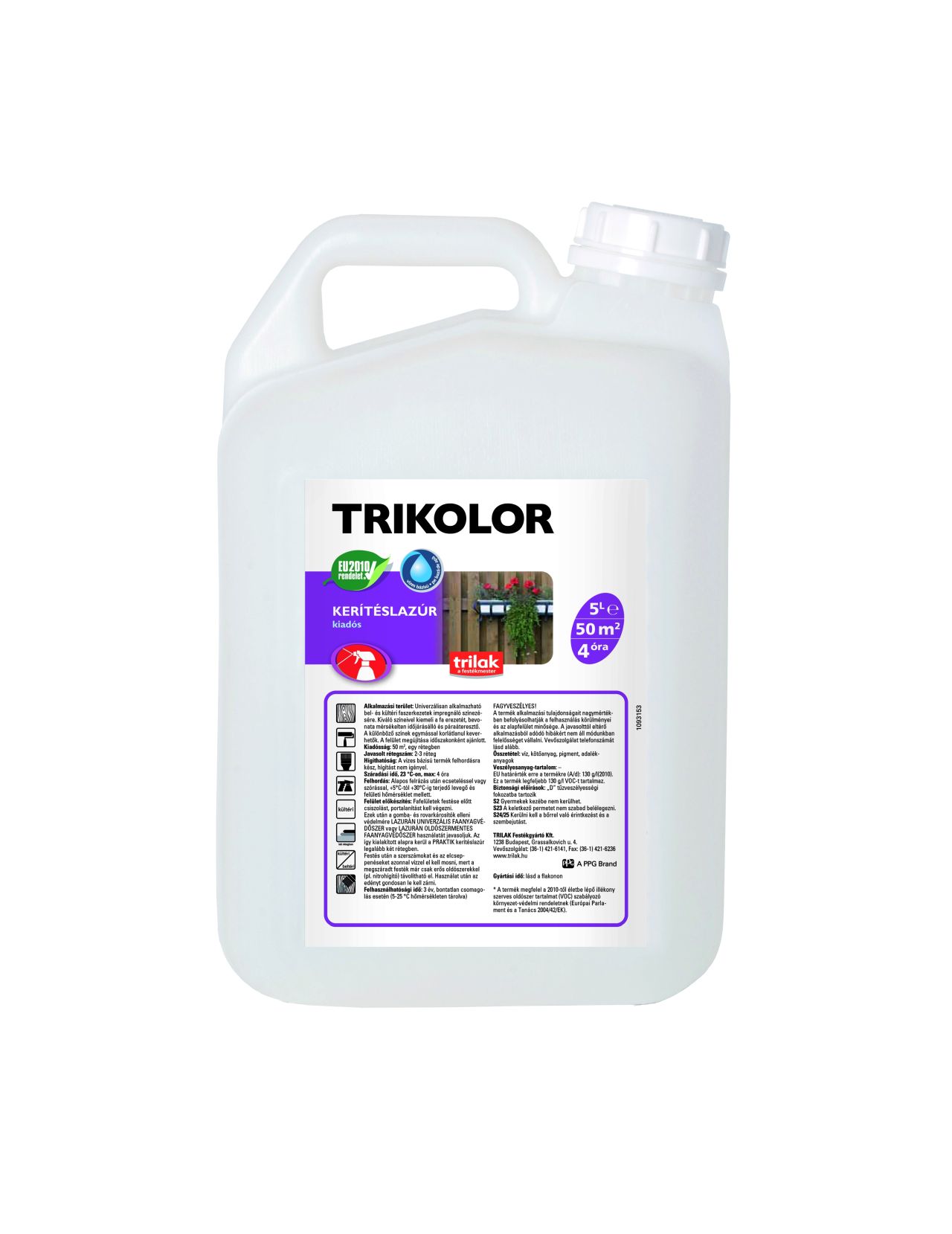 TRIKOLOR Lazur pentru gard
